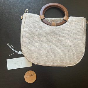 Caroline Hill Small Straw Bag - New with tags